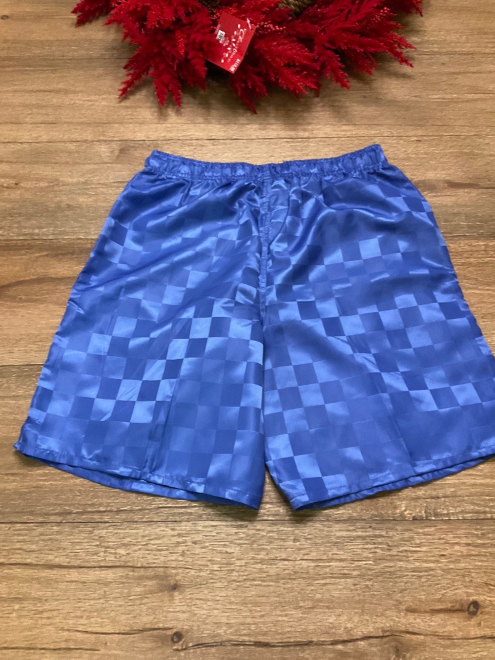 MENS CLASSIC UMBRO CHECKERED SHORT - Picture 4 of 6